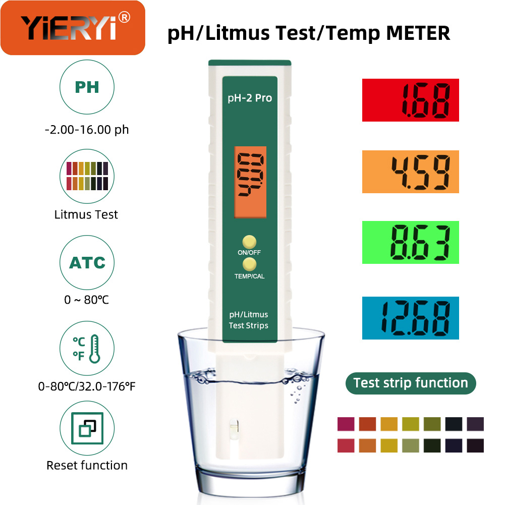 Pool Test Kit Digital - Medidor de PH Digital Yieryi con