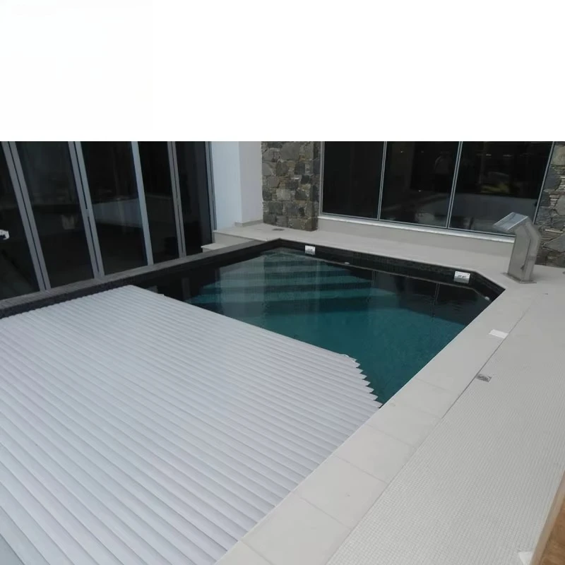 Pool Cover Reel Above Ground - Cubierta de Seguridad Retráctil Eléctrica Automática
