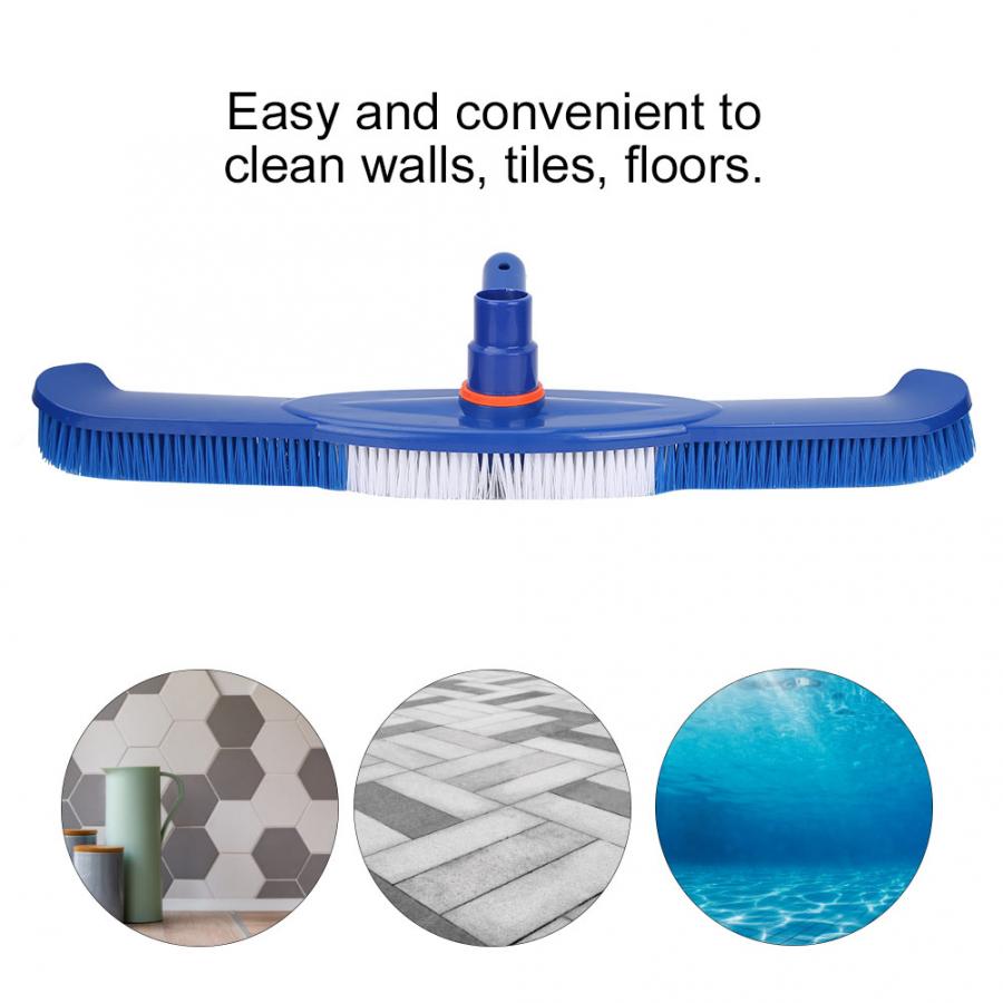 Pool Vacuum Head Brush - Limpiador de piscinas, cepillo de succión,