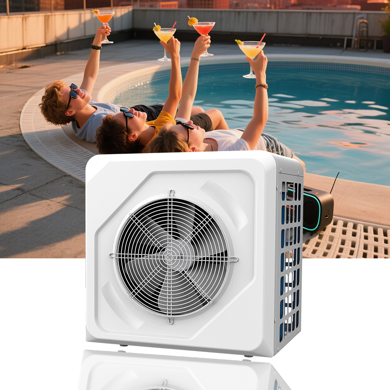 Pool Heat Pump 5Kw - Mini Bomba de Calor para Piscina,
