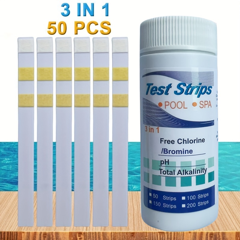Pool Test Kit Digital - Tiras reactivas de PH de cloro
