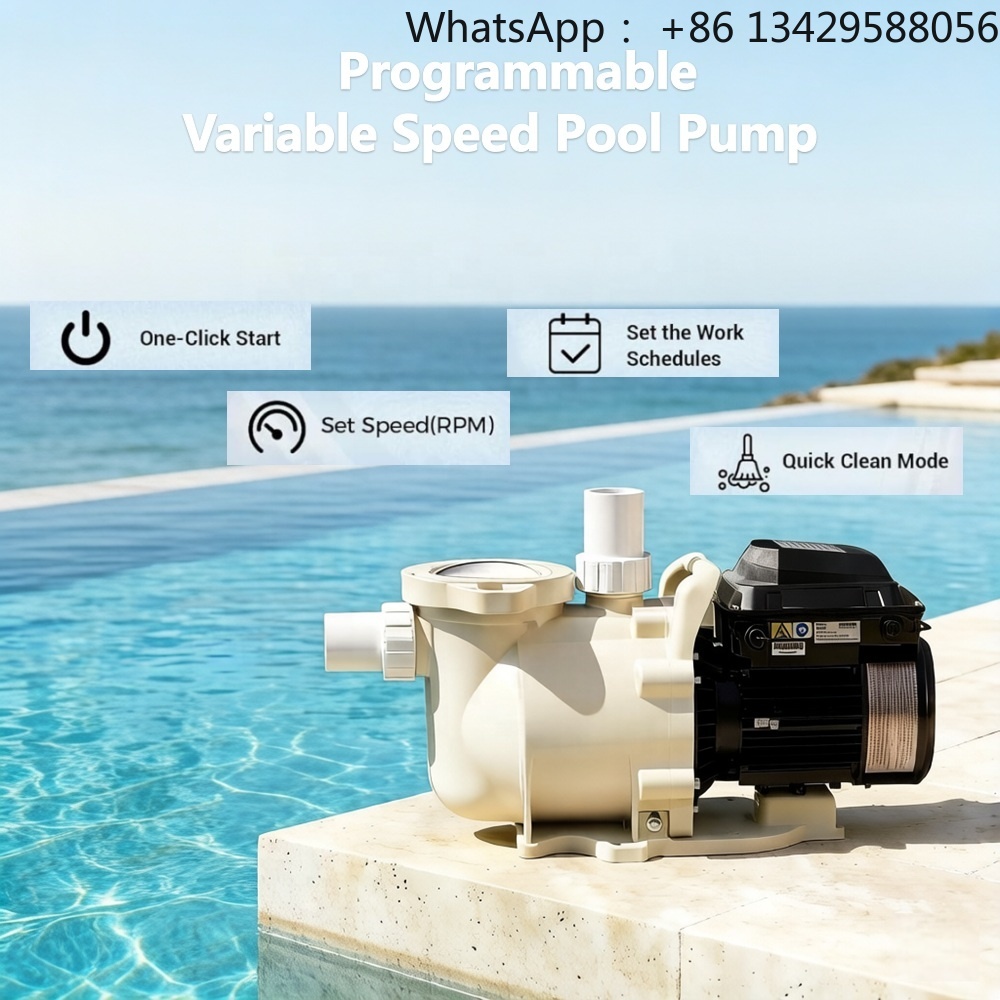 Pool Pump 2Hp Variable Speed - Bomba de Piscina de 2 HP
