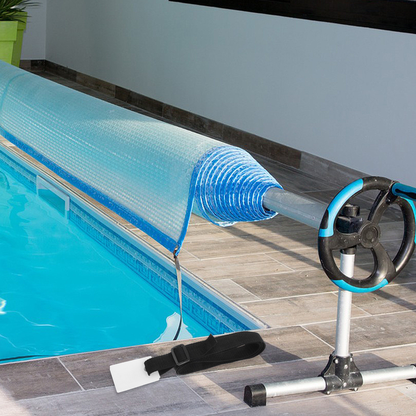 Pool Cover Reel Above Ground - Kit de 18 piezas de repuesto