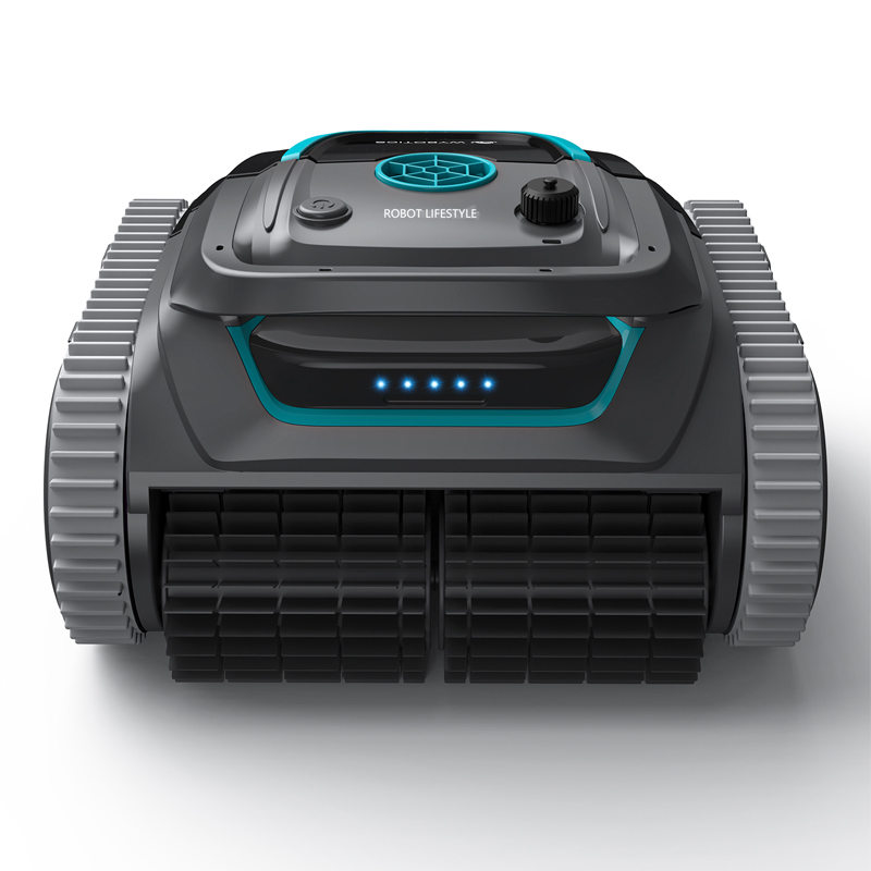 Pool Cleaner Robot With App - Robot limpiador de piscinas inalámbrico, Control