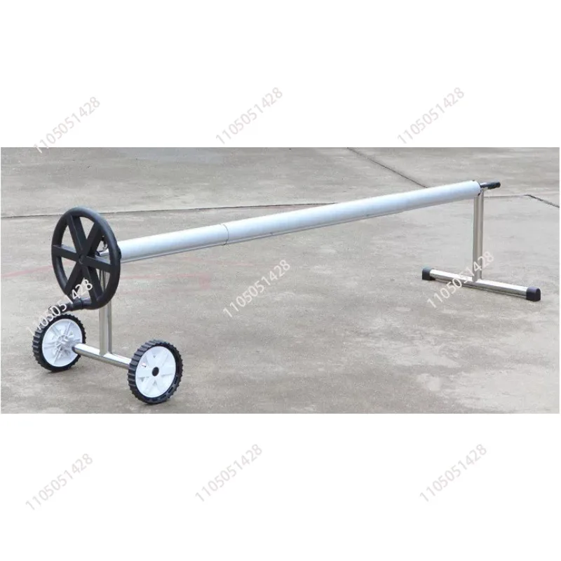 Pool Cover Reel Above Ground - Rodillo Manual de Aluminio para Cubierta