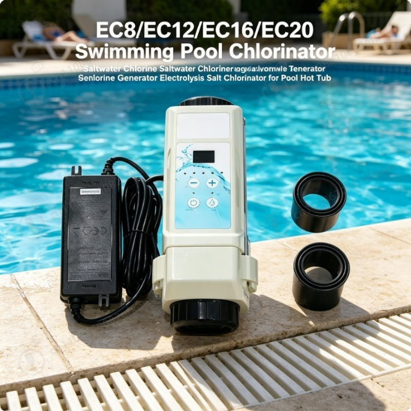 Salt Water Chlorinator Cell - Generador de Cloro Salino EC8/EC12/EC16/EC20 24V