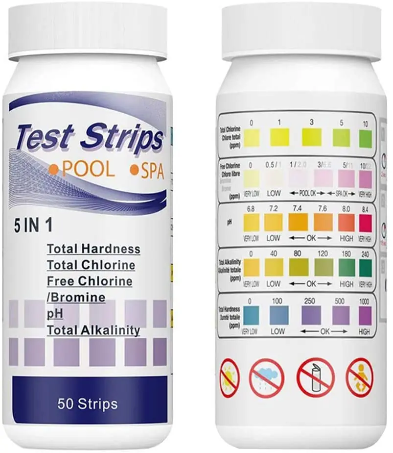Pool Test Kit Digital - Probador de agua para piscina SPA,