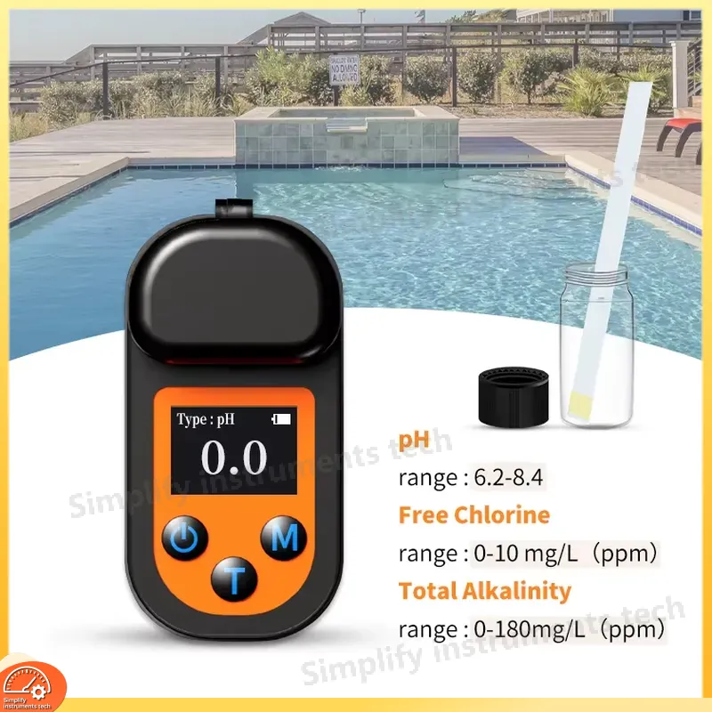 Medidor de Calidad del Agua, p - Pool Test Kit Digital reseña y precio