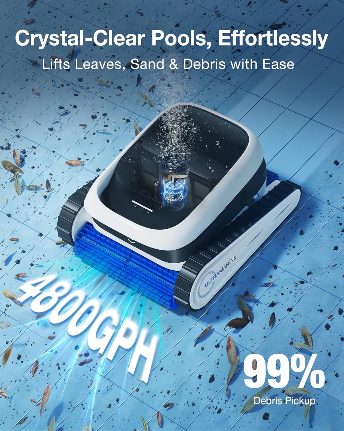 Robot Limpiador de Piscinas In - Robotic Pool Cleaner Wall Climbing reseña y precio