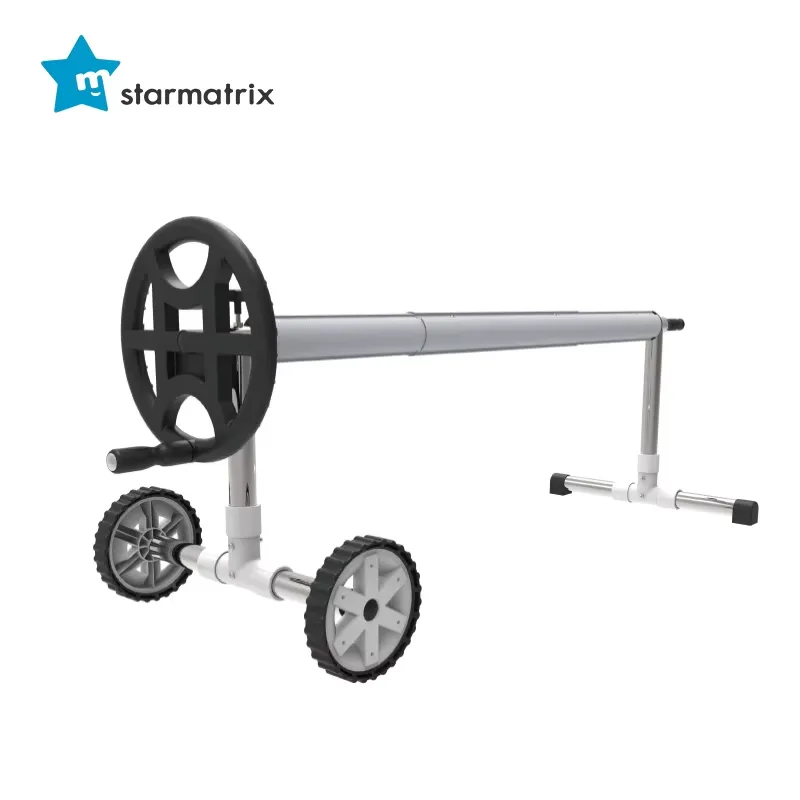 STARMATRIX Enrolladores de cub - Pool Cover Reel Above Ground reseña y precio