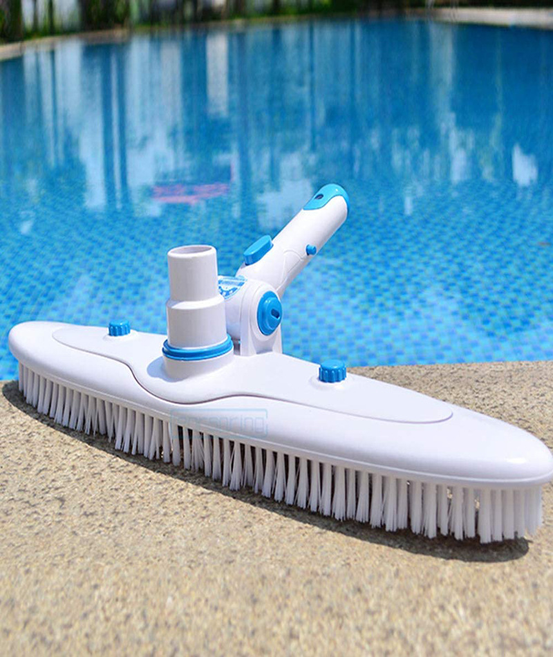Cepillo de limpieza para pisci - Pool Vacuum Head Brush reseña y precio
