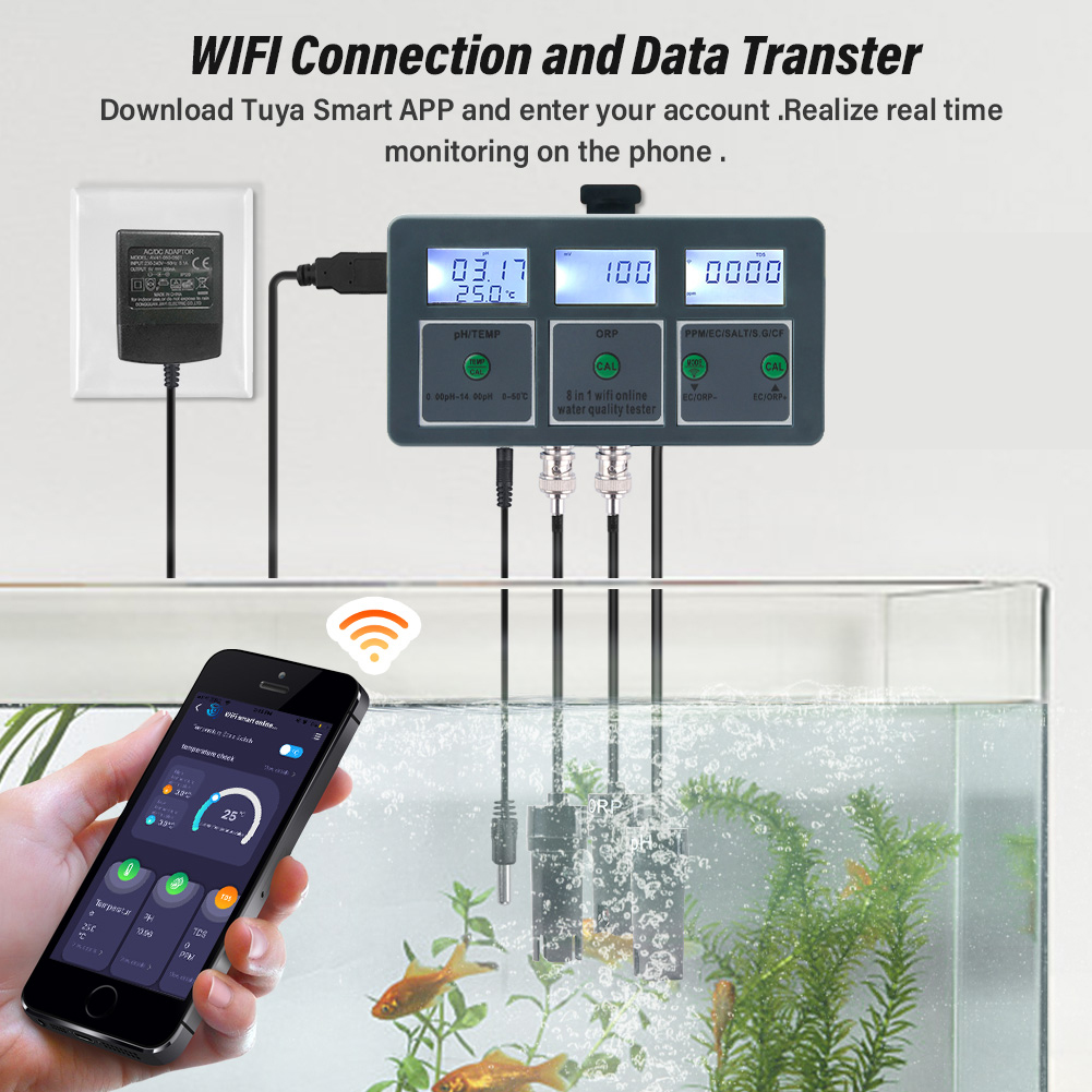 Medidor de Calidad del Agua pa - Pool Test Kit Digital reseña y precio