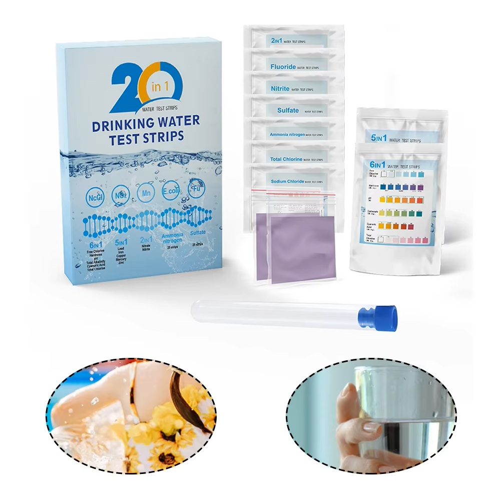 Tiras Reactivas para Análisis  - Pool Test Kit Digital reseña y precio