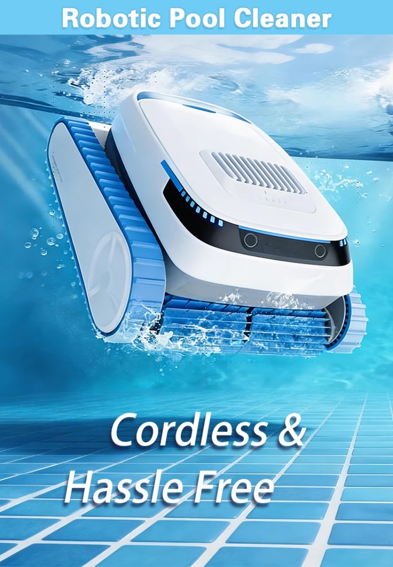 Robot Limpiador de Piscinas In - Robotic Pool Cleaner Wall Climbing reseña y precio