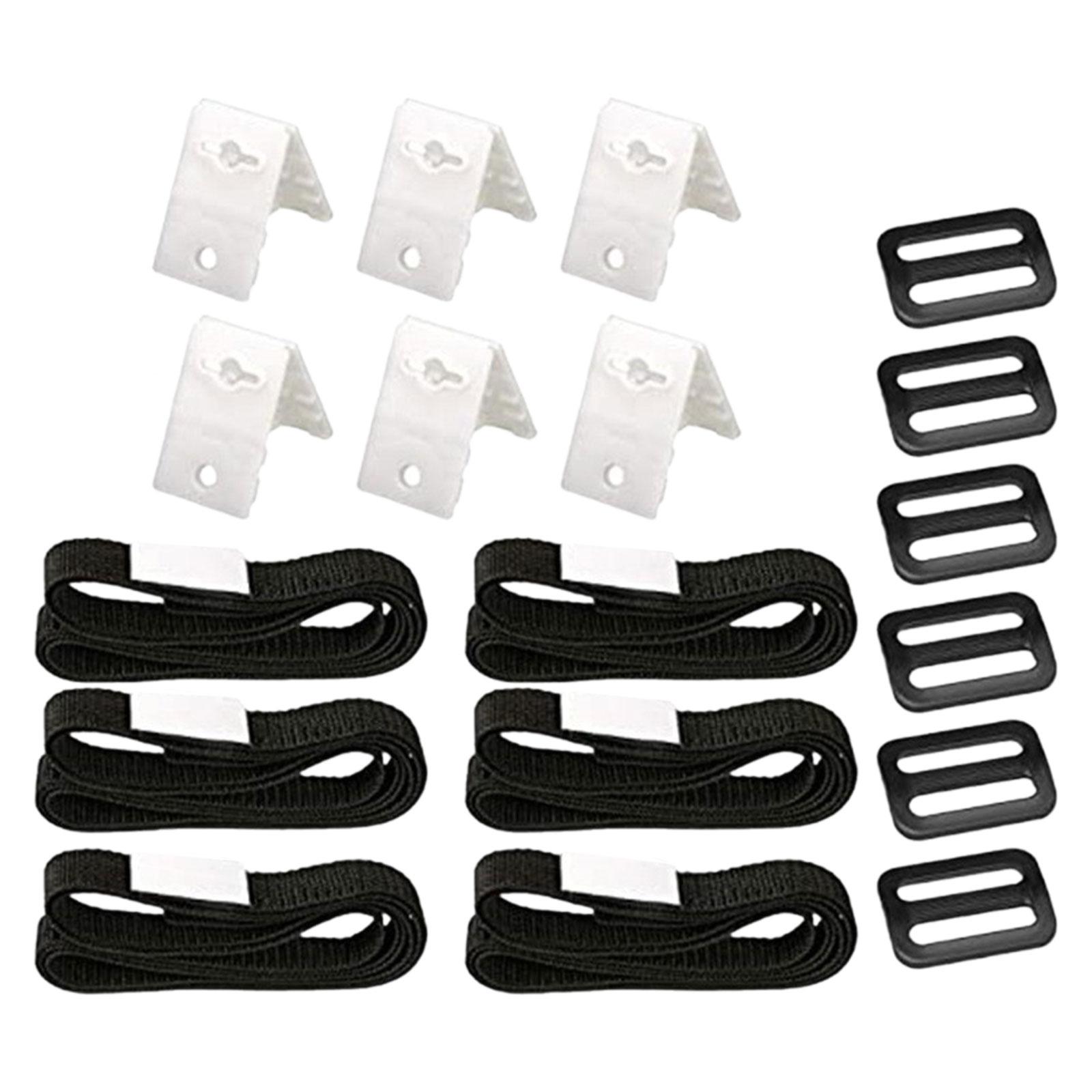 Kit de correas resistentes par - Pool Cover Reel Above Ground reseña y precio