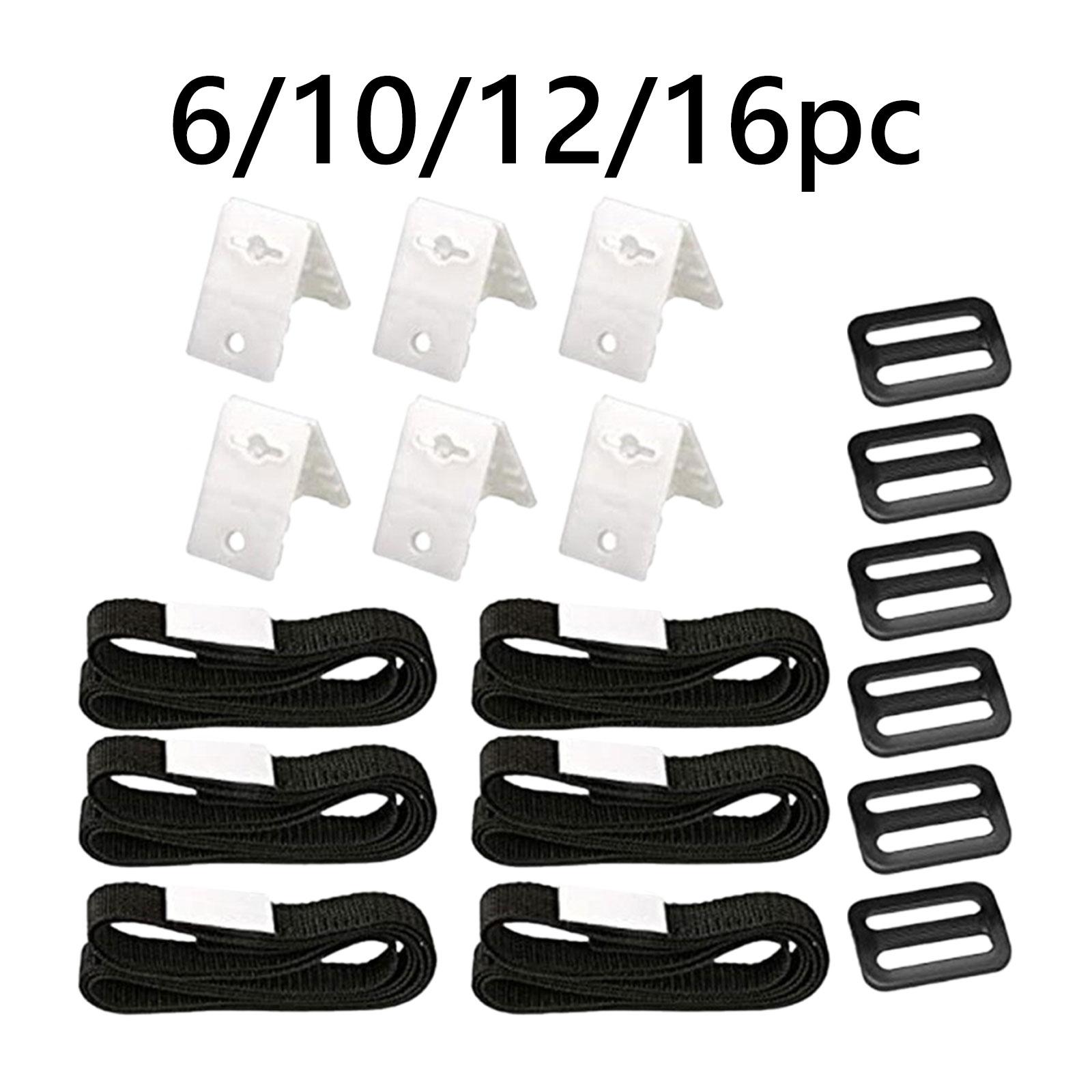 Kit de correas resistentes par - Pool Cover Reel Above Ground reseña y precio