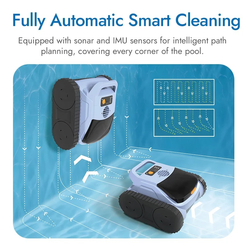 Limpiador de Piscinas Robótico - Robotic Pool Cleaner Wall Climbing reseña y precio